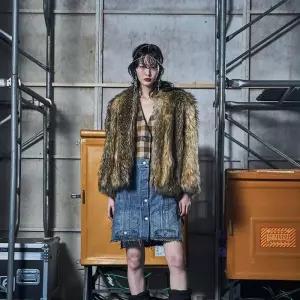 [곽현주컬렉션] 24FW CHECK DENIM VEST