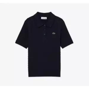 매장정품 라코스테 여성 26SS 케이블 스웨터 폴로 셔츠 PF607E-56G-166 177141