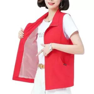 여성 바람막이조끼 여름 바스락 베스트 아노락 등산 얇은 레이어드 엄마옷 중년