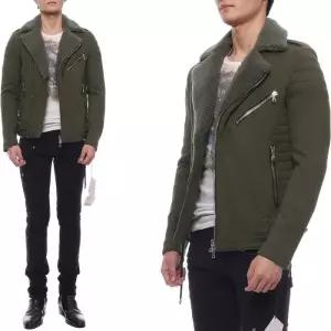 [발망]남성 바이커 코튼 재킷 (W4HJ814B928 147)