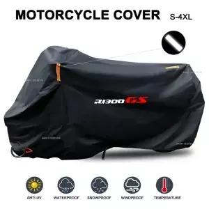 BMW 차량용 방수 오토바이 커버 사계절 야외 방진 UV 보호 모토 스쿠터 레인 R 1300 GS R1300