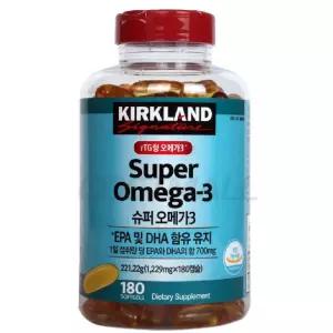 커클랜드 슈퍼오메가3  RTG 1229mg x 180정 장용성 캡슐 코스트코