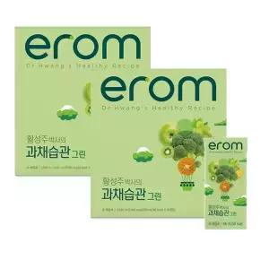 이롬 황성주 과채습관 그린 과일야채주스 190ml 32팩