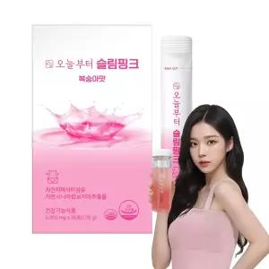 오늘부터 슬림핑크 (20포) 복숭아맛 다이어트보조제 가르시니아 차전자피 분말