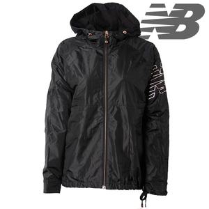 뉴발란스 W 롱 레터 바람막이 NBNA83W122-19 블랙