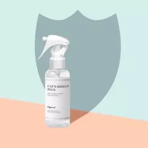[레옹펫]캣츠쉴드 플러스 100ml 고양이모래 떡짐 방지 화장실 스크래치 커버 탈취제