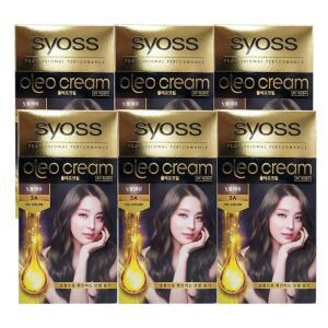사이오스 올레오 골드라벨 새치커버 염색약 [3A 노블애쉬] 6개 Ss