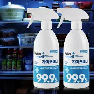 냉장고 뿌리는 살균 탈취제 하이포메디 500ml x 2개 / 냉장고탈취제 냄새제거
