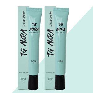 [25년 최신] 타투그리모 아우라 두피 물들임 30ml 2개 흑갈색