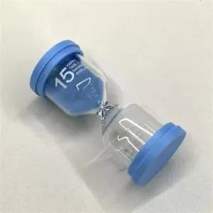 마카롱 탁상 타이머 15분 모래 시계 사우나모래시계