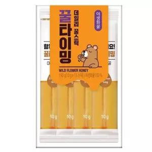 고품질 꿀타이밍 스틱꿀 야생화 10g 꿀타이밍 스틱꿀 야생화 10g (WFGHRB4)