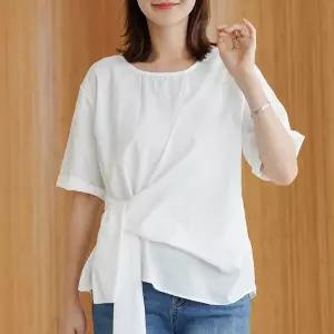 모안스트랩블라우스 TBE3430