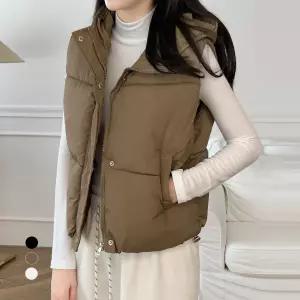 [카라] KARRA 트리플후드패딩베스트_A5W0076