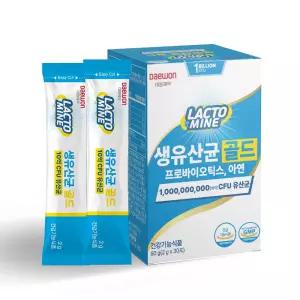 락토마인 생유산균 골드 4박스