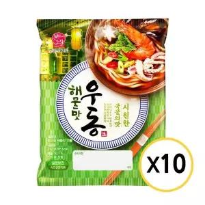 한일식품 본고장 해물우동 212g x 10개