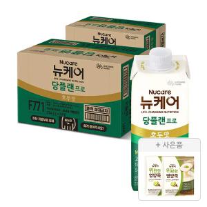 뉴케어 당플랜 프로 호두맛 230ml, 24입, 2개 + 증정(위(we)편한영양죽 40g, 2개)