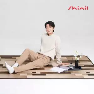 신일 카본 전기장판 탄소매트 거실용 층간소음 전차파차단 점보특대형 270x183cm, 브라운