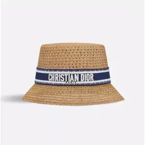 [DIOR]디올 디 바비 스몰 브림 버킷햇 블루화이트 147569572