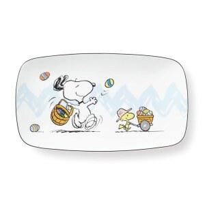 LENOX 896632 피너츠 부활절 스누피 도브르 트레이 전채