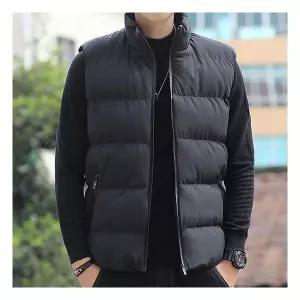 남성 쪼끼패딩 캐주얼 조끼 점퍼 경량패딩 IS-JP511193393