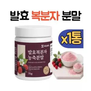 100% 고창 발효복분자 농축 분말 가루 1통 복분자 원액 복분자차 추천