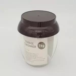 (묶음기획전) 장독대 10매 1kg 식품용기 1세트 저장용기 반찬통 고추장통 플라스틱통 밀폐용기