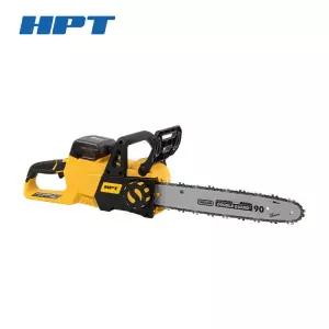 HPT 무선 충전 체인톱 DW20-HCS114 20V 디월트 타입 전기톱 350mm 톱날