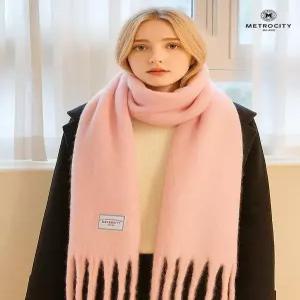 [메트로시티]따뜻한 모헤어 머플러 5종 택1