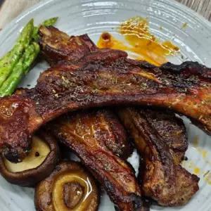 지리산 흑돼지 우대갈비 600g
