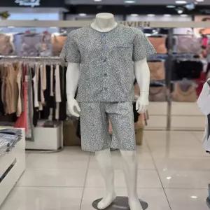 비비안 세이브존07 남성 반팔 파자마 세트 MP2218