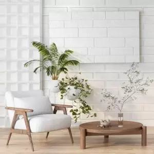 셀프 인테리어 단열벽지 8mm 70cm 화이트 10장 벽돌 폼블럭 WFNDSTW