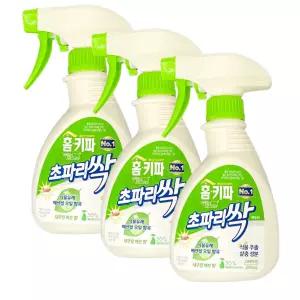 홈키파 초파리싹 그린 내추럴 허브향 290ml x3개 모기 파리 벌레 퇴치제