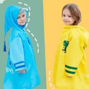 어린이 아동 레인코트 여아 유아 레인코트 우비 초등 WFNXXAQ