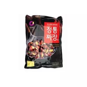 청정원 포도씨유로 볶아만든 정통 짜장 50인분