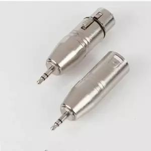 XLR 3.5 스테레오 변환 젠더 오디오 잭 마이크 커넥터 단자 WFO1URV