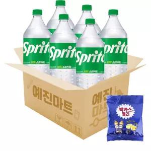 예진마트 스프라이트 1.5L x 6PET + 박카스젤리1ea
