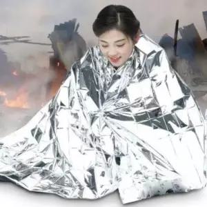 재난대비 응급 비상 보온담요/비상담요 은박담요 WFGKMUN