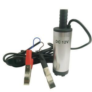 스테인레스 잠수 펌프 12V DC 고유량 연료 이송 38mm 포트 휴대용 오일 워터 디젤 탱크 액체