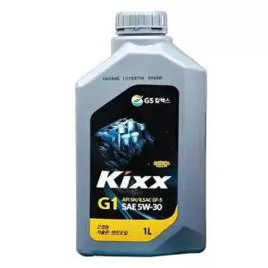 GS 고급 고성능 가솔린 엔진오일 교환 킥스 5W-30 1L 차량용 WFMIX45