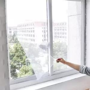 간편 창문 방충망 롤형 현관 방충망 모기장 다용도 설치 키트