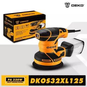 다이나믹 에어쿠션 데코 DKOS32XL25 320W 속도 4000pm 랜덤 궤도 샌딩기 가정용 DIY 목수 강력한 집진기
