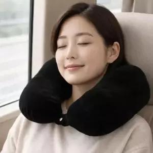 넥플로우 펌핑 에어 목베개 기내 여행용 목쿠션 WFO9OWV