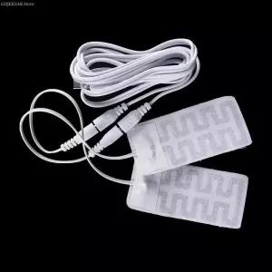 USB 온열 양말 탄소 섬유 패드 전기 깔창 따뜻한 팔 손 허리 장갑 겨울 5*9cm 5V