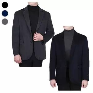 갤러리아 남자 겨울 핸드메이드 품위있는 캐주얼 울 콤비 자켓 LV-L-CO-21