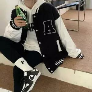 루즈핏 여성 야구 점퍼 항공 여성 오버핏 점퍼 데일리 간절기 WFLPPFJ