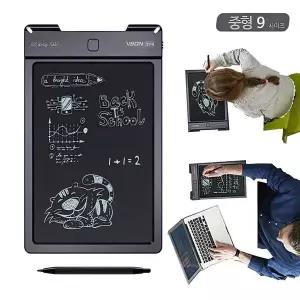 어린이 QR09ZI96 전자 칠판 메장 노트 그림 패드 스케치북 9형 그리기 필기 보드