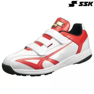 SSK 사사키 야구 인조잔디화 터프화 SSF5200 화이트/레드