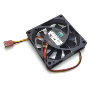 쿨러 마스터 A7015-30RB-3AN-F1 용 70mm 컴퓨터 팬 DF0701512RFMN E255988-CF DC12V 0.22A 3Pin 3 와이어 7