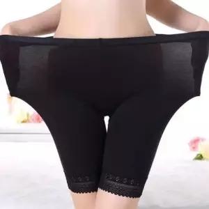 빅사이즈속바지 레이스 이너 블랙 데일리 여자 편안한 여성속바지 WFO4S17