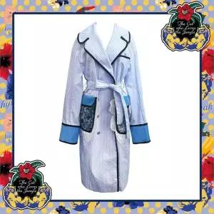 [곽현주컬렉션] LACE DENIM LONG COAT